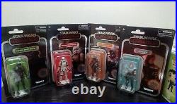 Star Wars Mandalorian Vintage Collection Full Set Carbonised Action Figures new