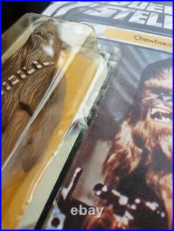 Star Wars New Hope Vintage 12 Back Harbert Palitoy Kenner Chewbacca Moc Figure