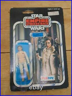 Star Wars Princess Leia Organa Hoth Vintage 1980 Palitoy Carded