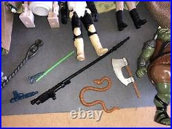 Star Wars ROTJ Figures 3-3/4 VINTAGE Gorgeous Lot Minty With Weapons Kenner