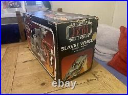 Star Wars Slave 1 ROTJ Bi-Logo Boxed Palitoy Vintage