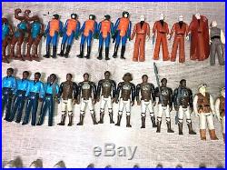 Star Wars Vintage Action Figure Lot Of 198 Figures-some Weapons And Accessories