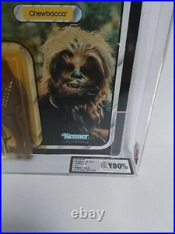 Star Wars Vintage Chewbacca Moc/Carded Figure Ukg 80 %
