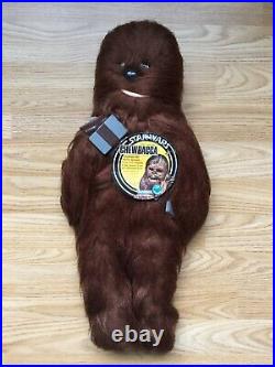 Star Wars Vintage Chewbacca Plush Brand New with Tags Kenner