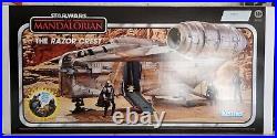 Star Wars Vintage Collection Haslab Razor Crest Complete With All Figures And