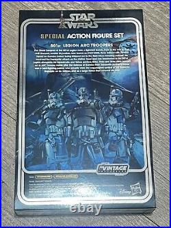 Star Wars Vintage Collection SDCC Arc Troopers SPECIAL Action Figure Set 3 Pack