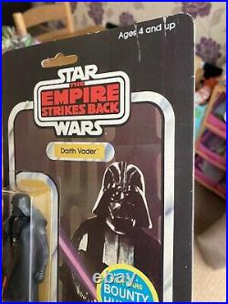 Star Wars Vintage Palitoy ESB Darth Vader 45 Back 45a Carded Figure MOC