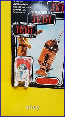 Star Wars Vintage R2-D2 Sensorscope Tri Logo MOC/CARDED Figure