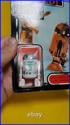 Star Wars Vintage R2-D2 Sensorscope Tri Logo MOC/CARDED Figure