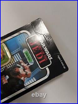 Star Wars Vintage Ree Yees On Factory Sealed Card Kenner 77 Back