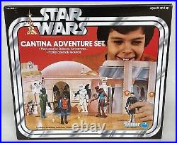 Star Wars Vintage Style Gentle Giant Jumbo Cantina Adventure Set Playset Kenner