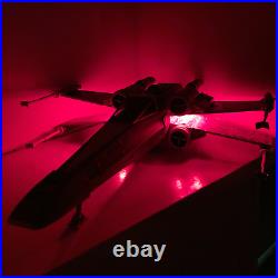 Star Wars Vintage X Wing Mandalorian Boba Fett Bounty Hunter Inspired Custom LED