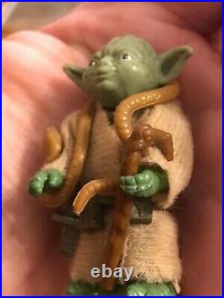 Star Wars Vintage YODA BROWN SNAKE CARAMEL COMPLETE OWNED NEAR 40YEARS 1980