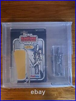 Star Wars vintage IG88 Bounty Hunter UKG 80% with 30 back Palitoy card