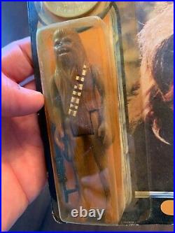 VINTAGE 1985 Kenner STAR WARS POTF Chewbacca Figure MOC Sealed with Coin RARE