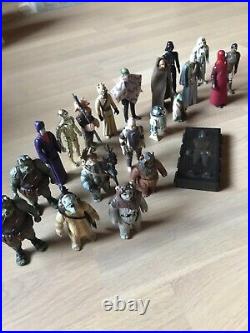 VINTAGE KENNER Star Wars LAST 17 FIRST 12 FIGURES 1977- 1985 RARE COLLECTABLE
