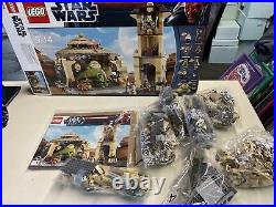 VINTAGE Star Wars LEGO 9516 Jabba's Palace 100% COMPLETE withManuals NO FIGURES