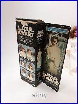 Vintage 1974 12 Kenner Princess Leia Star Wars Large Size Action-Figure in Box