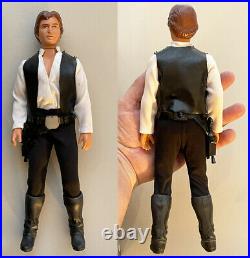 Vintage 1977 Kenner STAR WARS HAN SOLO 12 inch tall figure, w box, CLEAN