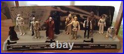 Vintage 1977 Kenner Star Wars Mail Away First 12 Stand & Figures. No Repro