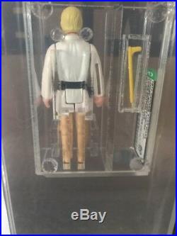 Vintage 1977 Star Wars Luke Skywalker DT Telescoping Saber Loose Figure AFA 80