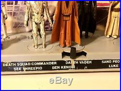 Vintage 1978 Kenner Star Wars Mail Away First 12 Figure Stand & First 12 Figures