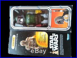 Vintage 1979 Kenner Star Wars 12 inch Boba Fett Figure Doll with BOX USED