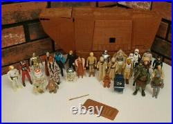 Vintage 1979 Kenner Star Wars Radio Controlled Jawa Sand Crawler & Figure Lot