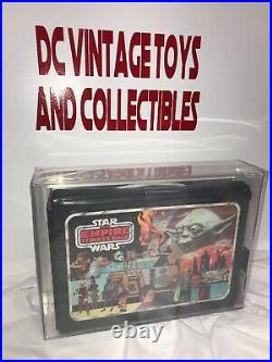Vintage 1980 Kenner Star Wars Action Figure Carry Case ESB Original AFA 85