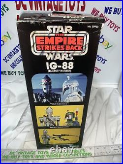 Vintage 1980 Star Wars 15 Inch IG-88 Action Figure MINT IN OPENED BOX KENNER