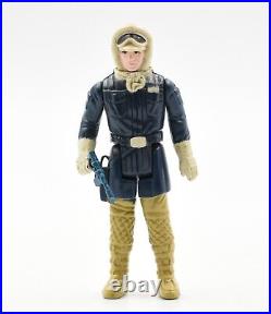 Vintage 1981 Star Wars Han Solo Hoth Outfit Action Figure (Made in Missing)