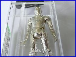 Vintage 1982 Star Wars C-3PO (Removable Limbs & Bag) HK AFA 85 NM+ Graded Figure