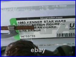 Vintage 1983 Star Wars Gamorrean Guard (Dark) AFA U90 NM+/MT GOLD Graded Figure
