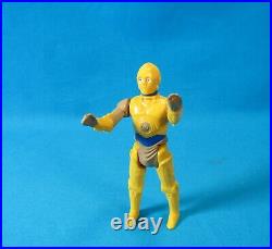Vintage 1985 C-3PO (Threepio) Action Figure Star Wars Droids Cartoon Kenner
