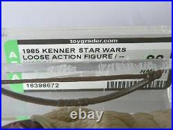 Vintage 1985 Kenner Star Wars Warok Ewok AFA 90 NM+/MT Gold Graded Figure