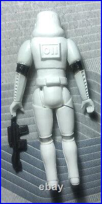 Vintage 80s-90s Star Wars Stormtrooper Figure Bootleg MEXICAN blow mold plastic