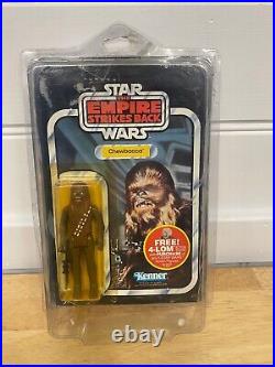 Vintage Chewbacca Star Wars Empires Back #38210 Figure 1982 Moc Kenner