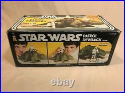Vintage KENNER Star Wars 1983 PATROL DEWBACK FIGURE In Original Box Unopened