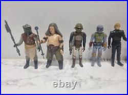 Vintage Kenner / Palitoy Star Wars Jabbas Palace Action Figures