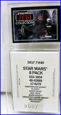 Vintage Kenner Star Wars #71440 ROTJ 8 Pack Figures Mailer Box Set AFA 85+