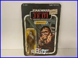 Vintage Kenner Star Wars Chewbacca MOC Carded Figure 65 Back ROTJ