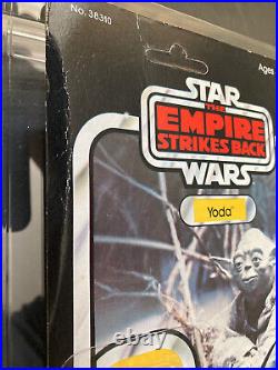 Vintage Kenner Star Wars ESB Yoda MOC 32 back