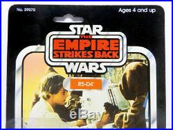 Vintage Kenner Star Wars Esb R5-d4 Figure Sealed On Card Moc 1977 1980