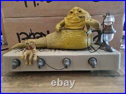Vintage Kenner Star Wars Jabba The Hutt 1983 Action Figure Playset Complete