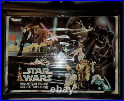 Vintage Kenner Star Wars Lot 24 Figures 1 Case Stormtrooper Princess Leia Vader