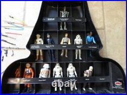 Vintage Lot Of Star Wars Figures, Weapons & Darth Vader Case 1977- 1980