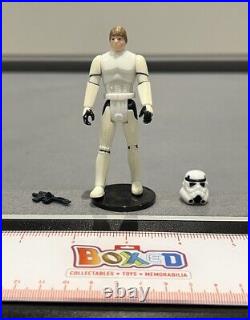 Vintage Luke Stormtrooper Disguise Last 17 Complete With Accessories 1984