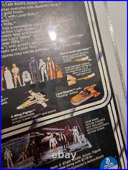 Vintage Star Wars 12 Back A Han Solo small head AFA75 please read description