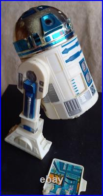 Vintage Star Wars 12 INCH R2-D2 1978 KENNER inc 1 x DEATH STAR PLAN