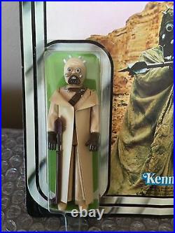 Vintage Star Wars 1977 Kenner Sand People 12-back Action Figure With Acrylic Case
